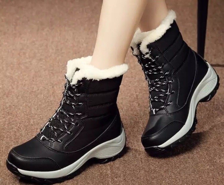 Модные женские ботинки зима