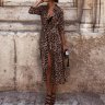 Купить Леопардовое платье с принтом