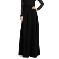 Длинная черная юбка AOMEI